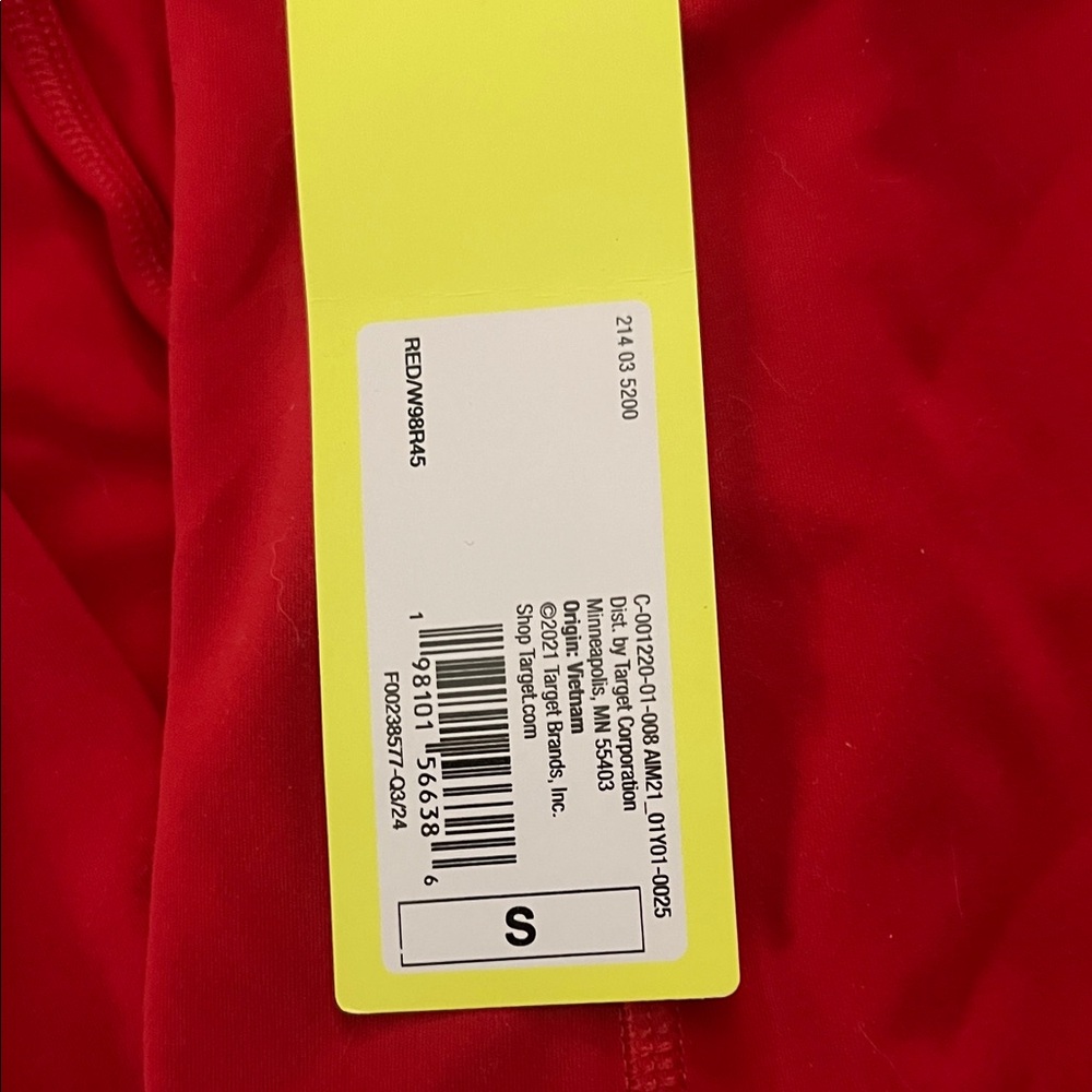 5/$10 item all in motion Red Leggings - Picture 2 of 3